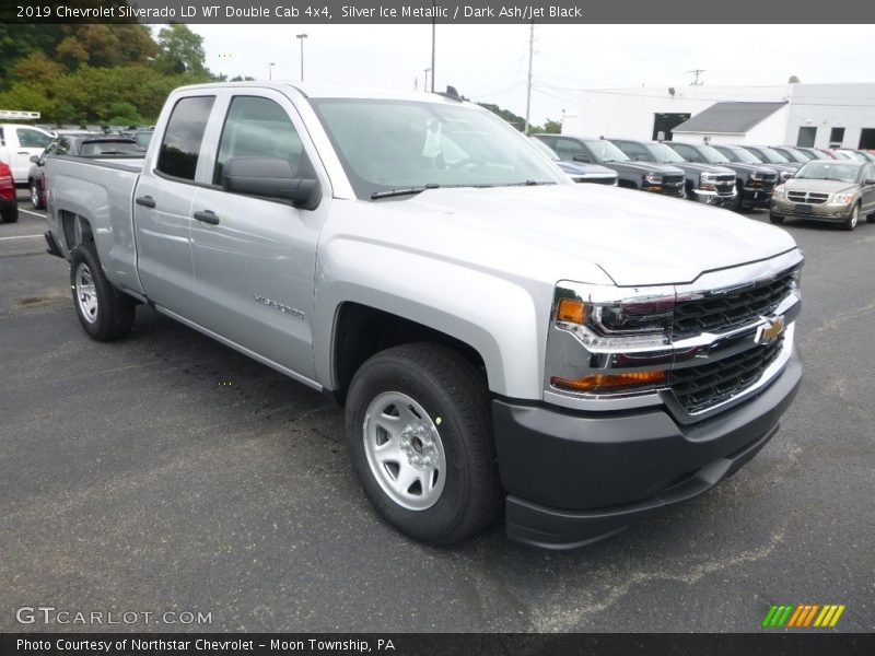  2019 Silverado LD WT Double Cab 4x4 Silver Ice Metallic