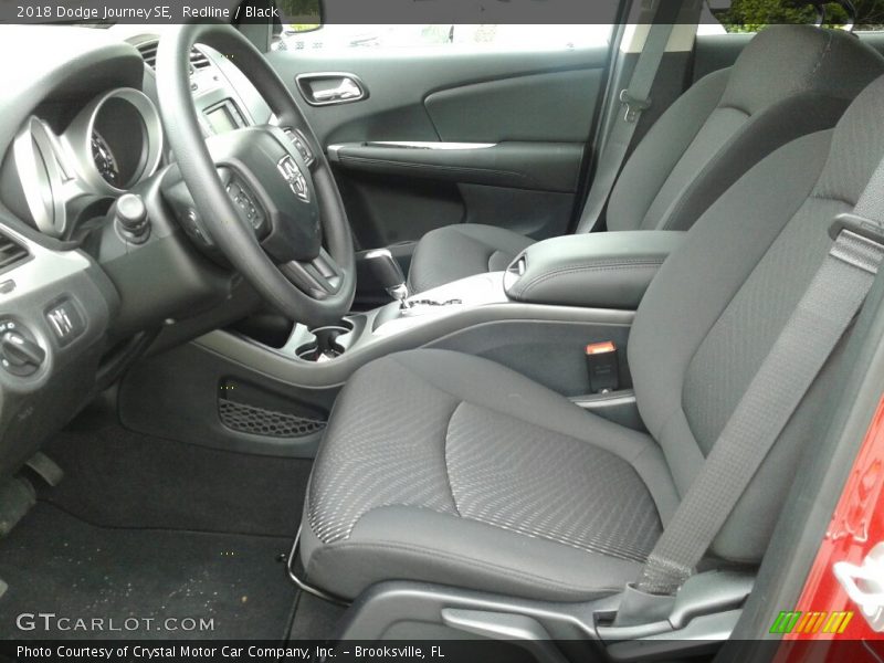Redline / Black 2018 Dodge Journey SE