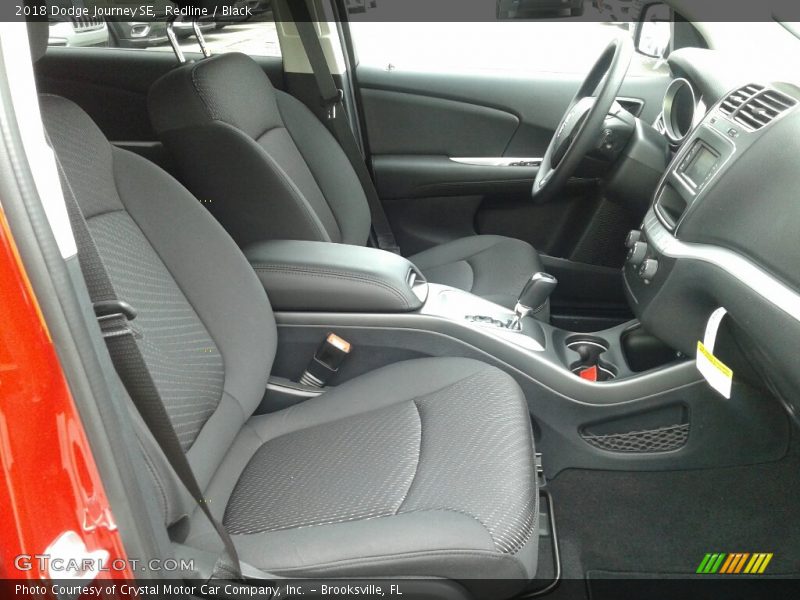 Redline / Black 2018 Dodge Journey SE