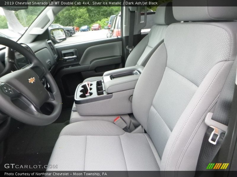 Front Seat of 2019 Silverado LD WT Double Cab 4x4