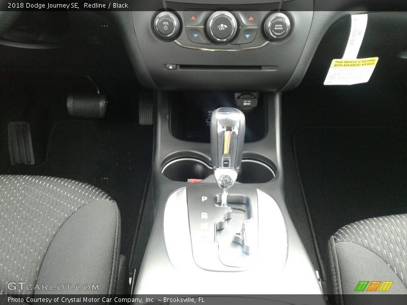 Redline / Black 2018 Dodge Journey SE