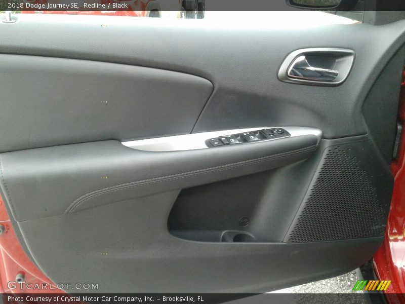 Redline / Black 2018 Dodge Journey SE