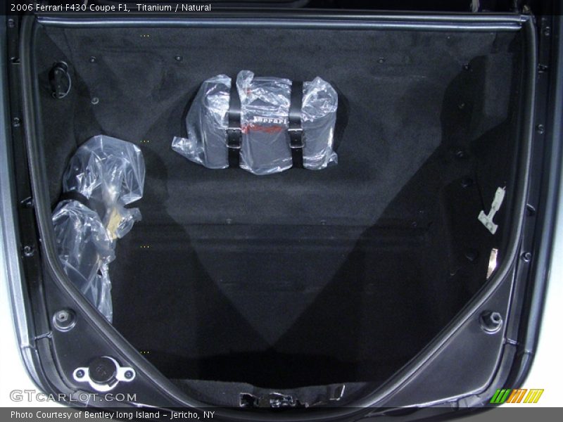  2006 F430 Coupe F1 Trunk