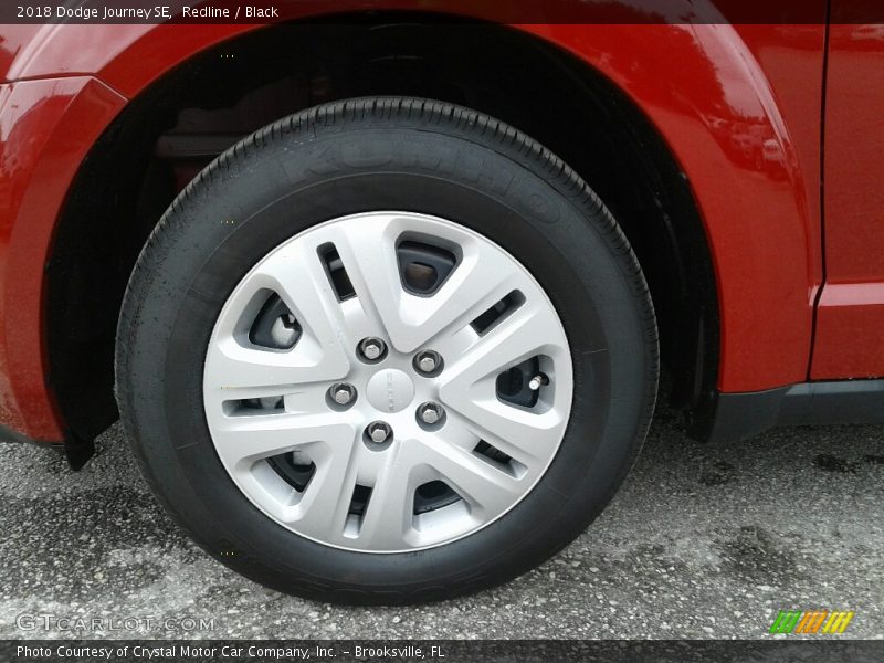 Redline / Black 2018 Dodge Journey SE