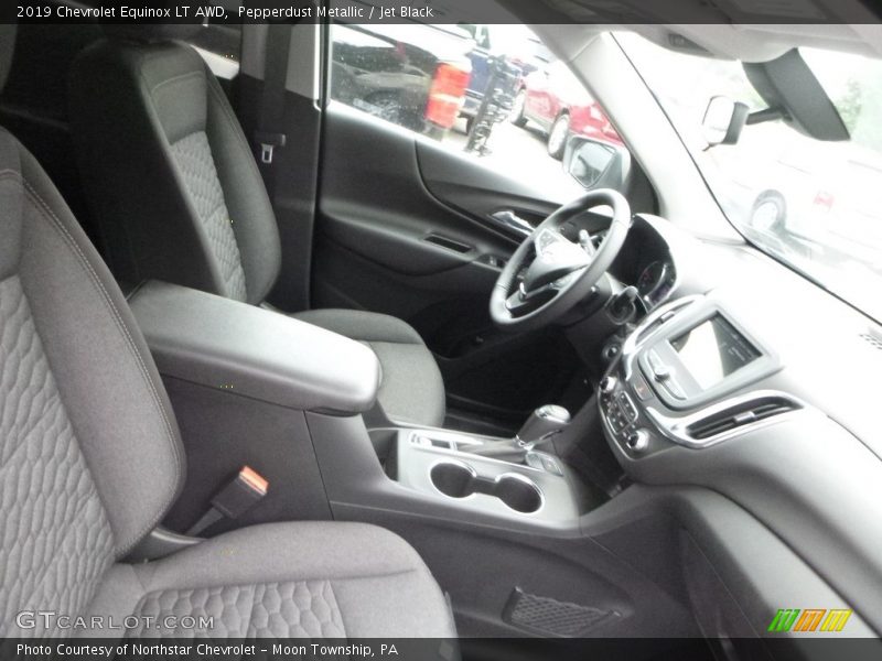 Pepperdust Metallic / Jet Black 2019 Chevrolet Equinox LT AWD