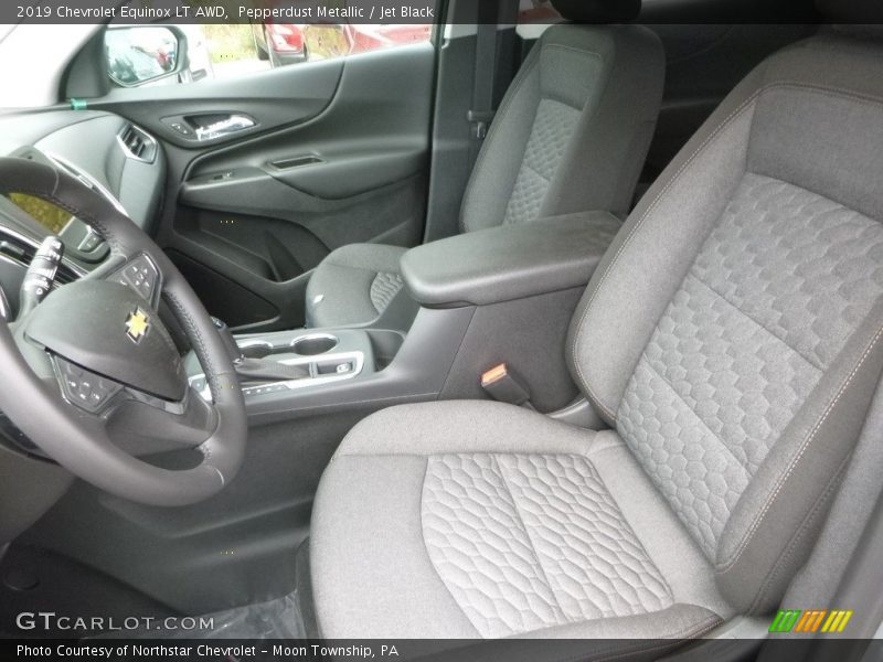 Pepperdust Metallic / Jet Black 2019 Chevrolet Equinox LT AWD