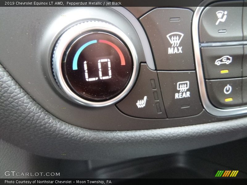 Pepperdust Metallic / Jet Black 2019 Chevrolet Equinox LT AWD
