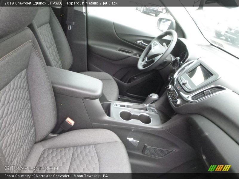 Pepperdust Metallic / Jet Black 2019 Chevrolet Equinox LT AWD