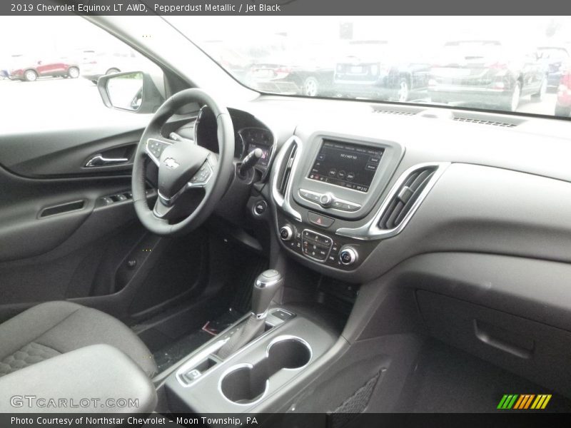 Pepperdust Metallic / Jet Black 2019 Chevrolet Equinox LT AWD