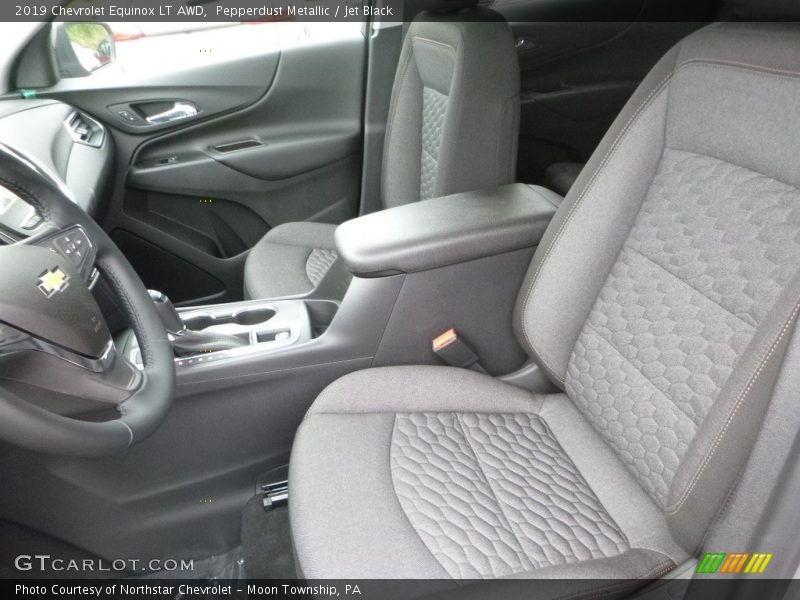 Pepperdust Metallic / Jet Black 2019 Chevrolet Equinox LT AWD