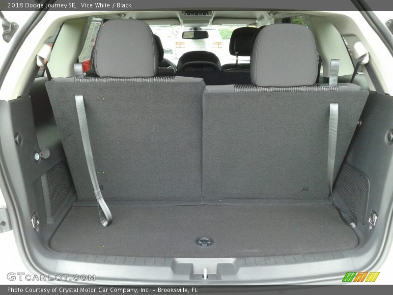 Vice White / Black 2018 Dodge Journey SE