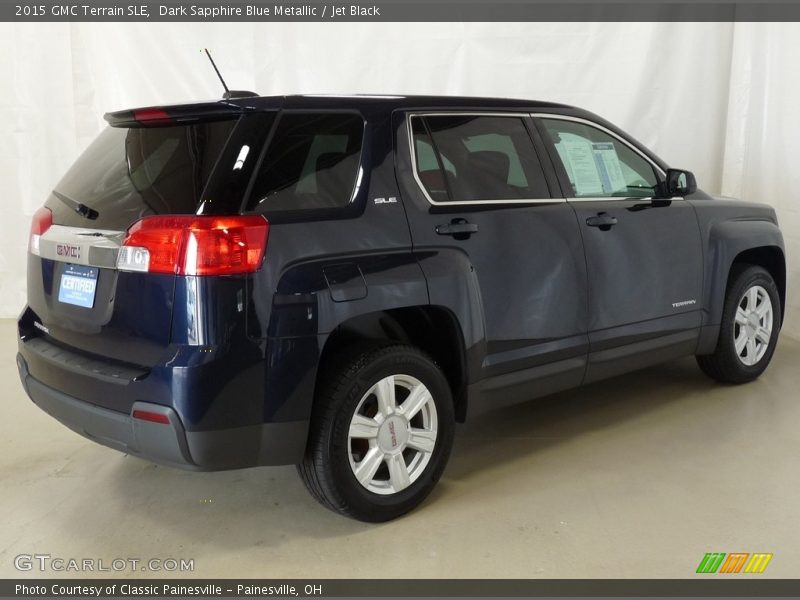 Dark Sapphire Blue Metallic / Jet Black 2015 GMC Terrain SLE
