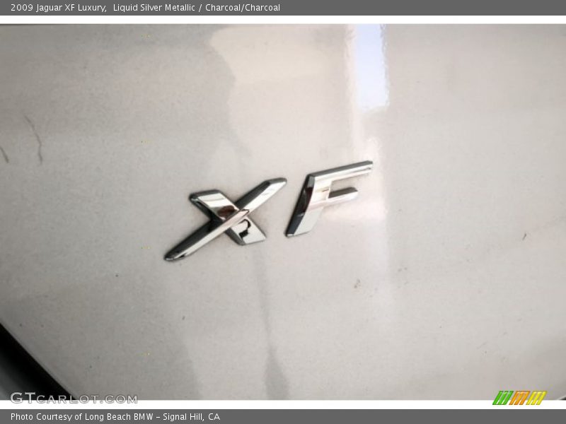 Liquid Silver Metallic / Charcoal/Charcoal 2009 Jaguar XF Luxury