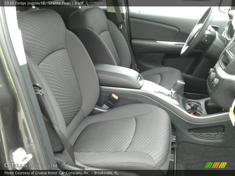 Granite Pearl / Black 2018 Dodge Journey SE