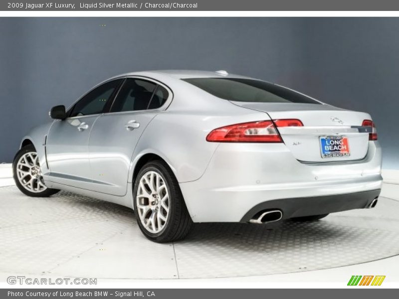 Liquid Silver Metallic / Charcoal/Charcoal 2009 Jaguar XF Luxury