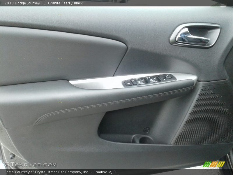 Granite Pearl / Black 2018 Dodge Journey SE