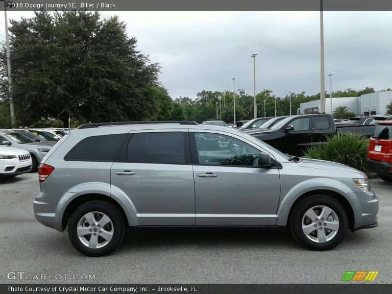 Billet / Black 2018 Dodge Journey SE