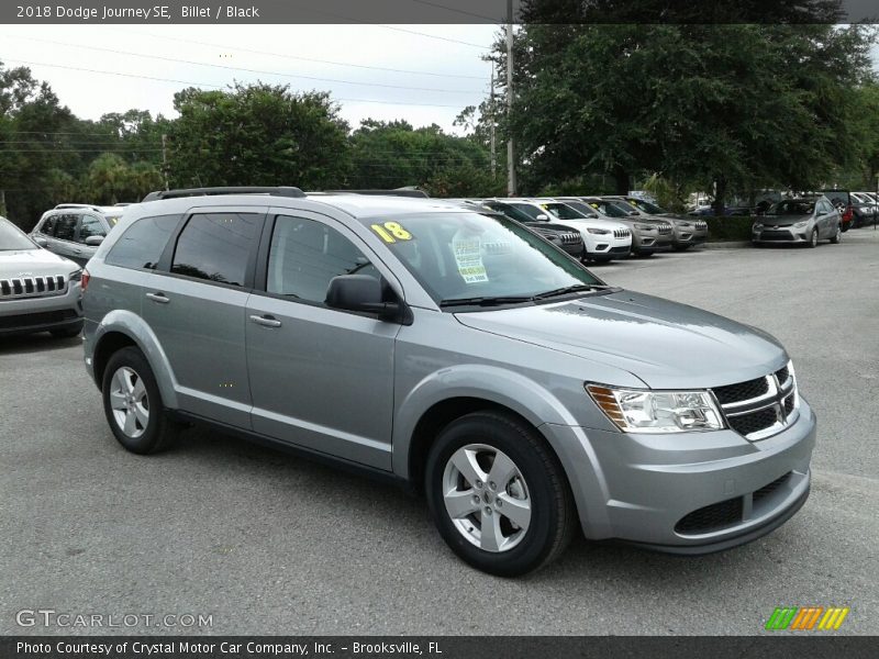Billet / Black 2018 Dodge Journey SE