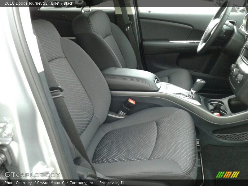 Billet / Black 2018 Dodge Journey SE