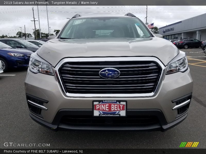 Tungsten Metallic / Warm Ivory 2019 Subaru Ascent Premium