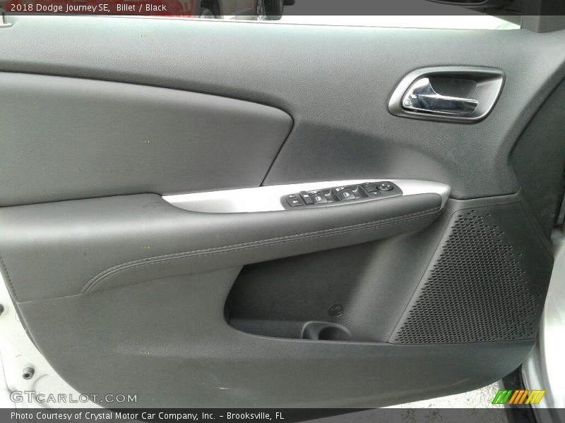 Billet / Black 2018 Dodge Journey SE