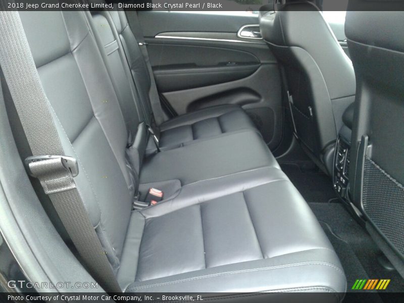 Diamond Black Crystal Pearl / Black 2018 Jeep Grand Cherokee Limited