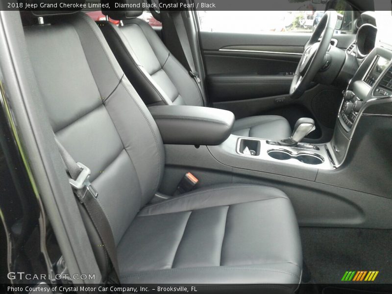 Diamond Black Crystal Pearl / Black 2018 Jeep Grand Cherokee Limited