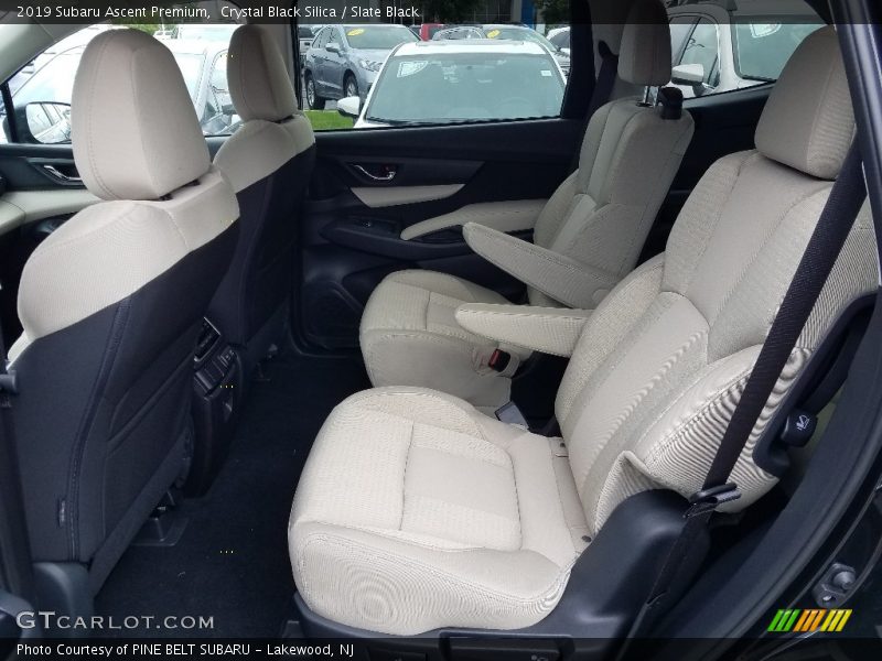 Crystal Black Silica / Slate Black 2019 Subaru Ascent Premium
