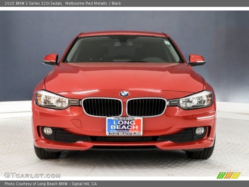 Melbourne Red Metallic / Black 2015 BMW 3 Series 320i Sedan