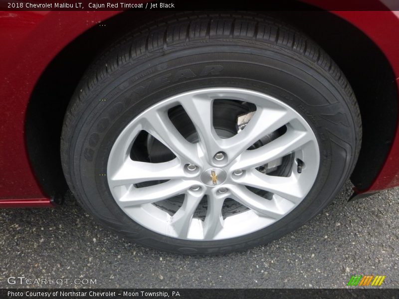 Cajun Red Tintcoat / Jet Black 2018 Chevrolet Malibu LT