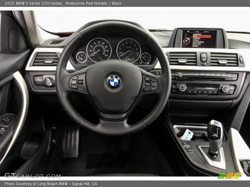 Melbourne Red Metallic / Black 2015 BMW 3 Series 320i Sedan