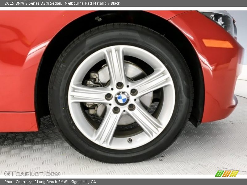 Melbourne Red Metallic / Black 2015 BMW 3 Series 320i Sedan