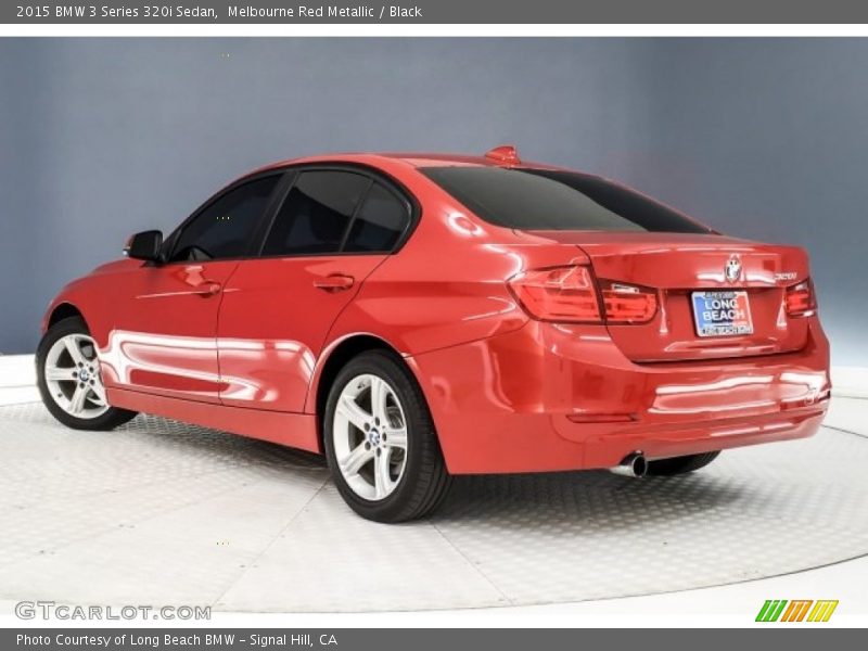 Melbourne Red Metallic / Black 2015 BMW 3 Series 320i Sedan