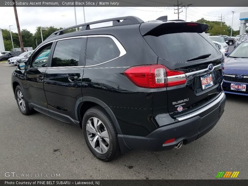 Crystal Black Silica / Warm Ivory 2019 Subaru Ascent Premium