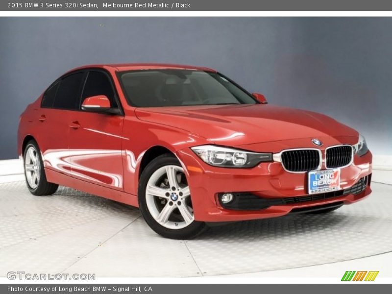 Melbourne Red Metallic / Black 2015 BMW 3 Series 320i Sedan