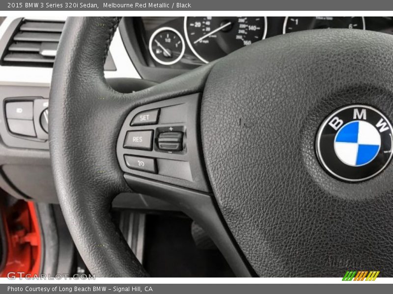 Melbourne Red Metallic / Black 2015 BMW 3 Series 320i Sedan