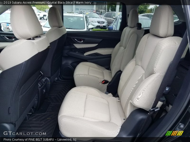 Rear Seat of 2019 Ascent Premium