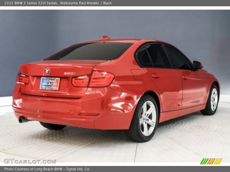 Melbourne Red Metallic / Black 2015 BMW 3 Series 320i Sedan