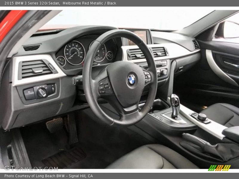Melbourne Red Metallic / Black 2015 BMW 3 Series 320i Sedan