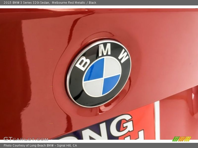 Melbourne Red Metallic / Black 2015 BMW 3 Series 320i Sedan