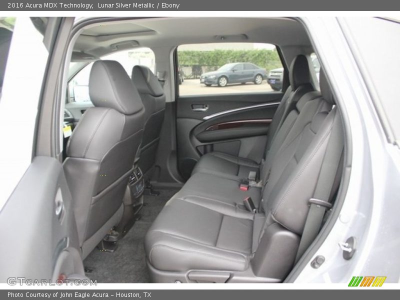 Lunar Silver Metallic / Ebony 2016 Acura MDX Technology