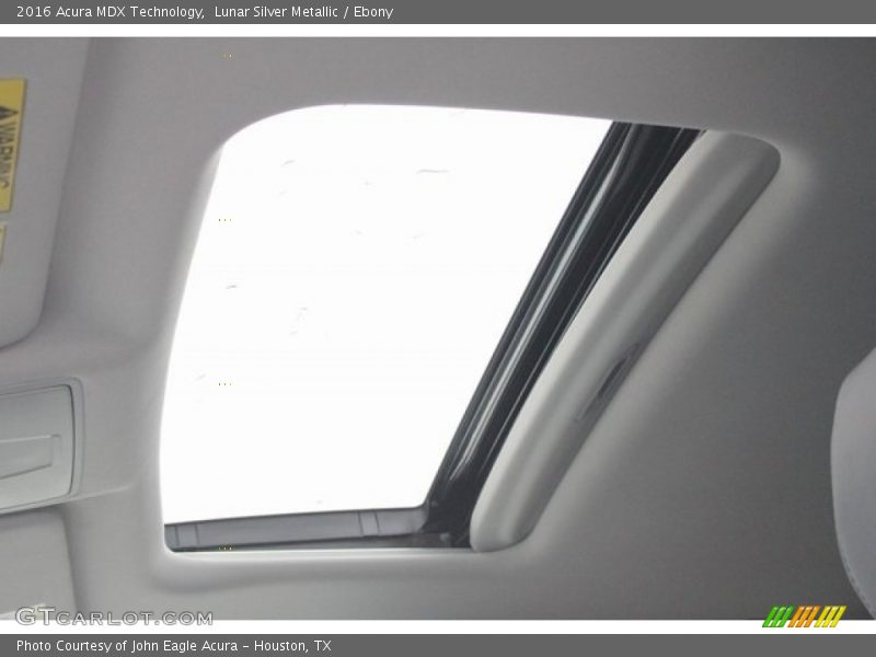 Lunar Silver Metallic / Ebony 2016 Acura MDX Technology