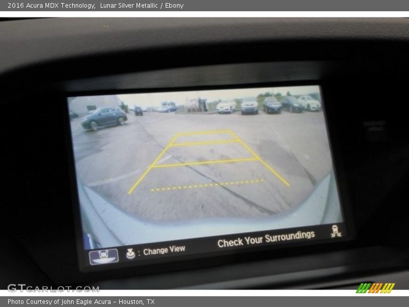 Lunar Silver Metallic / Ebony 2016 Acura MDX Technology
