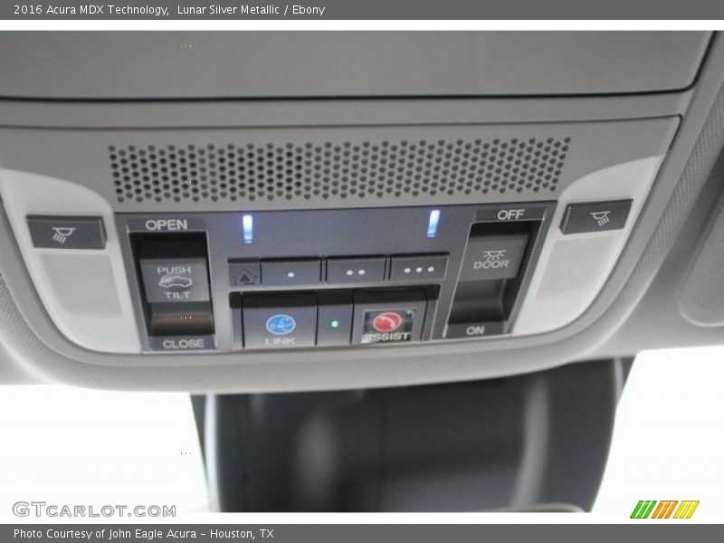 Lunar Silver Metallic / Ebony 2016 Acura MDX Technology