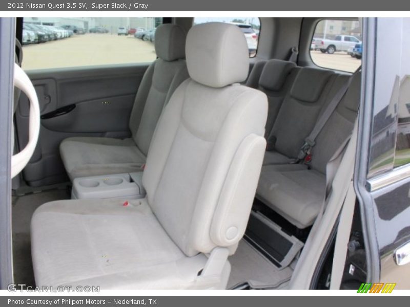Super Black / Gray 2012 Nissan Quest 3.5 SV