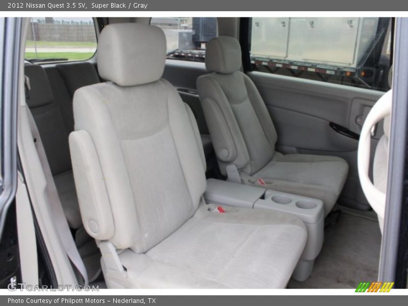Super Black / Gray 2012 Nissan Quest 3.5 SV