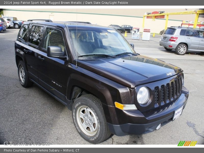 Rugged Brown Metallic / Dark Slate Gray/Light Pebble 2014 Jeep Patriot Sport 4x4