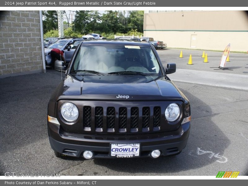Rugged Brown Metallic / Dark Slate Gray/Light Pebble 2014 Jeep Patriot Sport 4x4