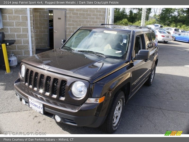 Rugged Brown Metallic / Dark Slate Gray/Light Pebble 2014 Jeep Patriot Sport 4x4