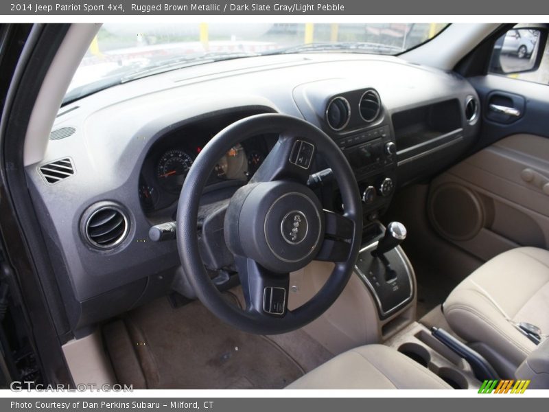 Rugged Brown Metallic / Dark Slate Gray/Light Pebble 2014 Jeep Patriot Sport 4x4
